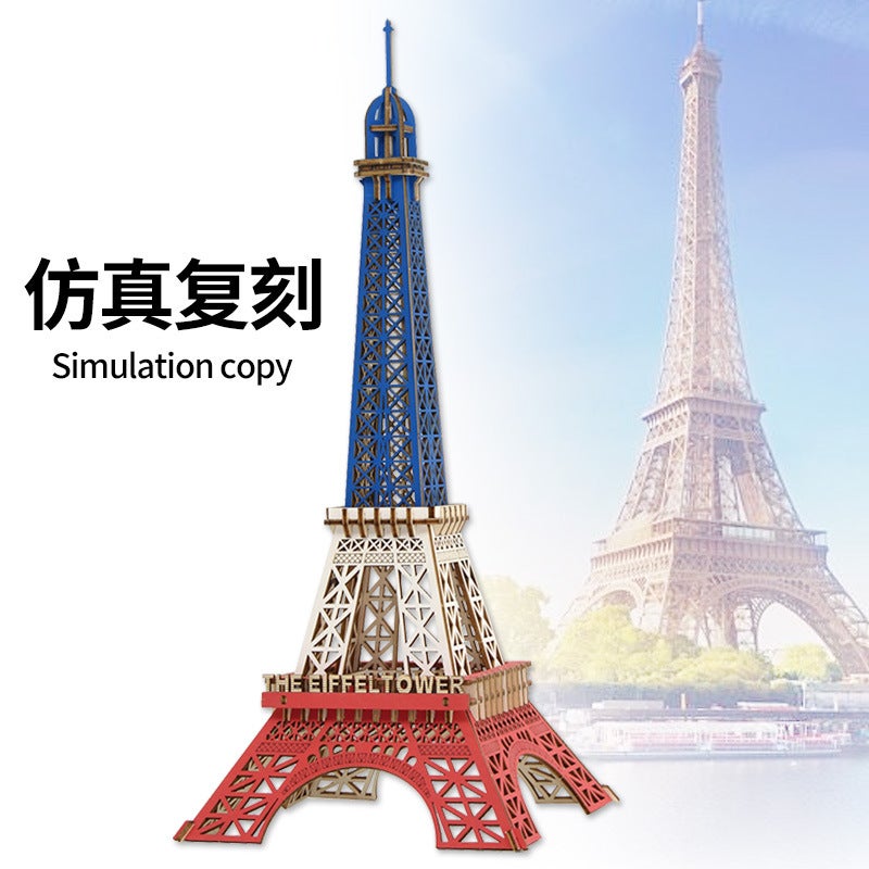 Wooden Boat Diy Assembled Model 3D Puzzle Children'S Handmade Entrepreneurial Puzzle Building Blocks Toys - Image 5